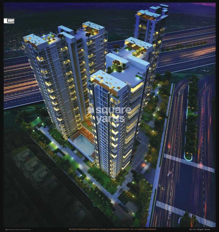 Jayabheri The Peaks Tower View