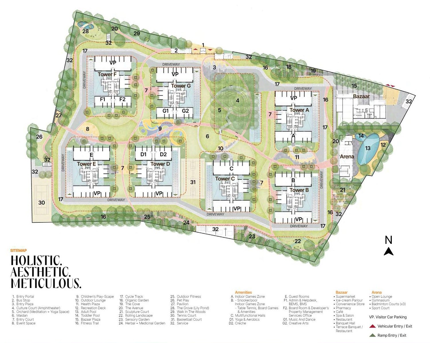 Jayabheri-The-Sahasra_a collage of photos of people in a field