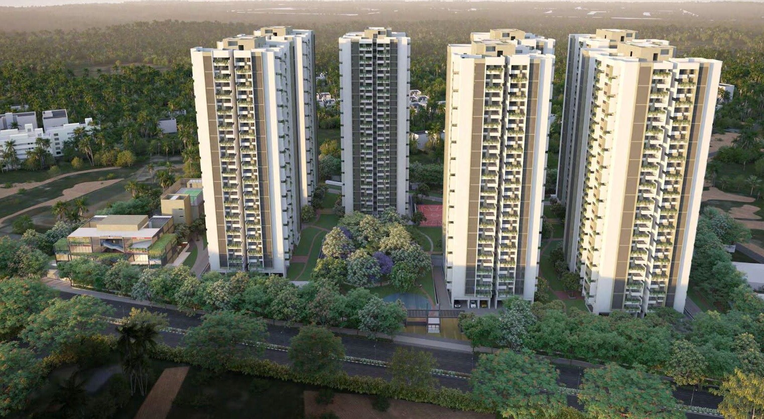 Jayabheri The Sahasra Tower View