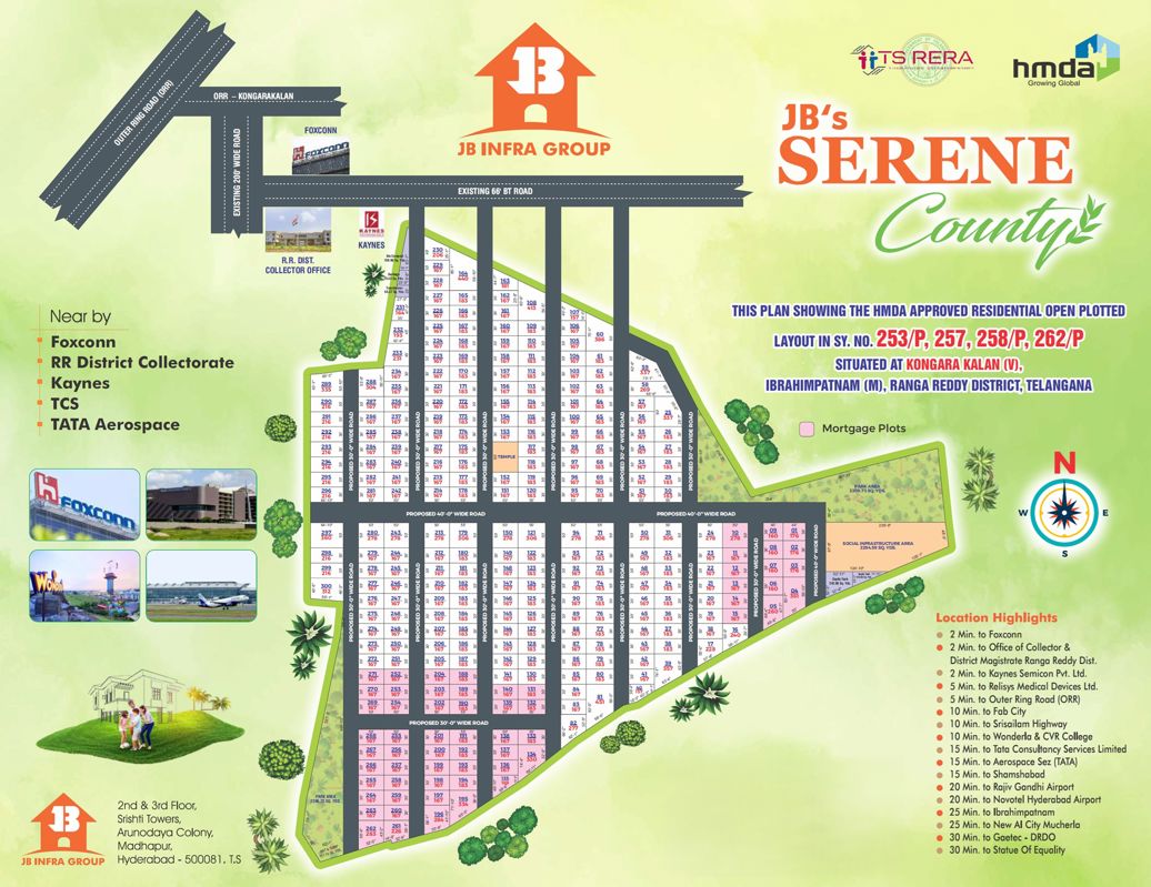 JB Serene County Master Plan Image