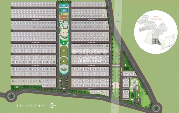 JB Serene Villas Master Plan Image
