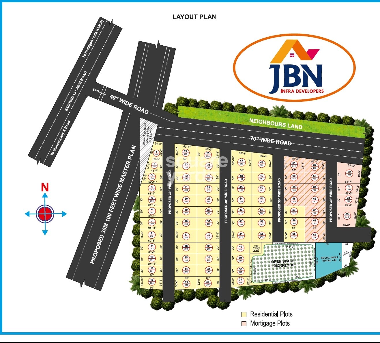 JBN Sree Balaji County Master Plan 1