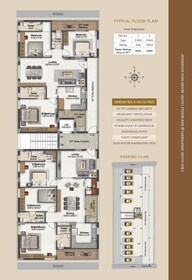 Jubilee Shubha Tulasi Floor Plans