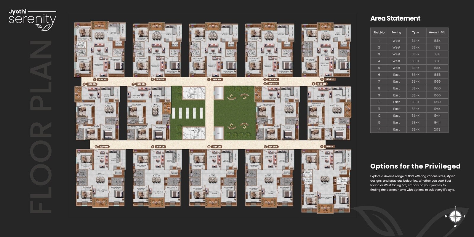 Jyothi Serenity Floor Plans