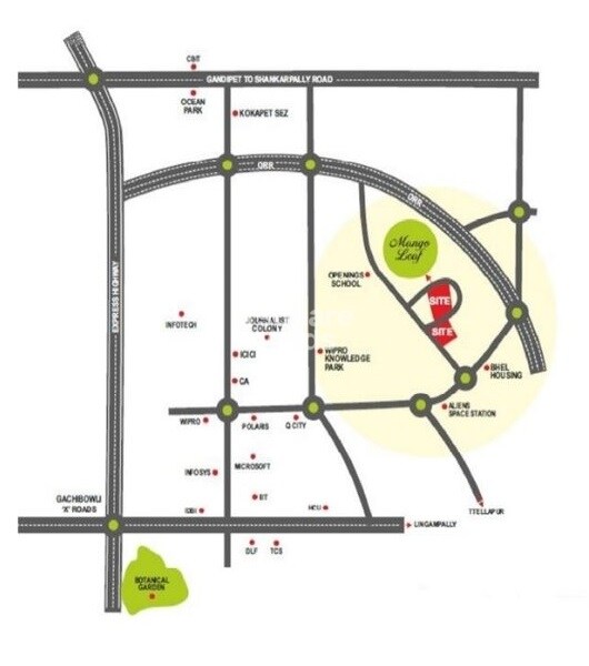 Kakatiya Mango Leaf Ext Location Image