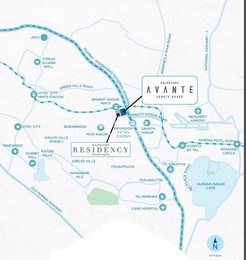 Kalpataru Avante Location Image