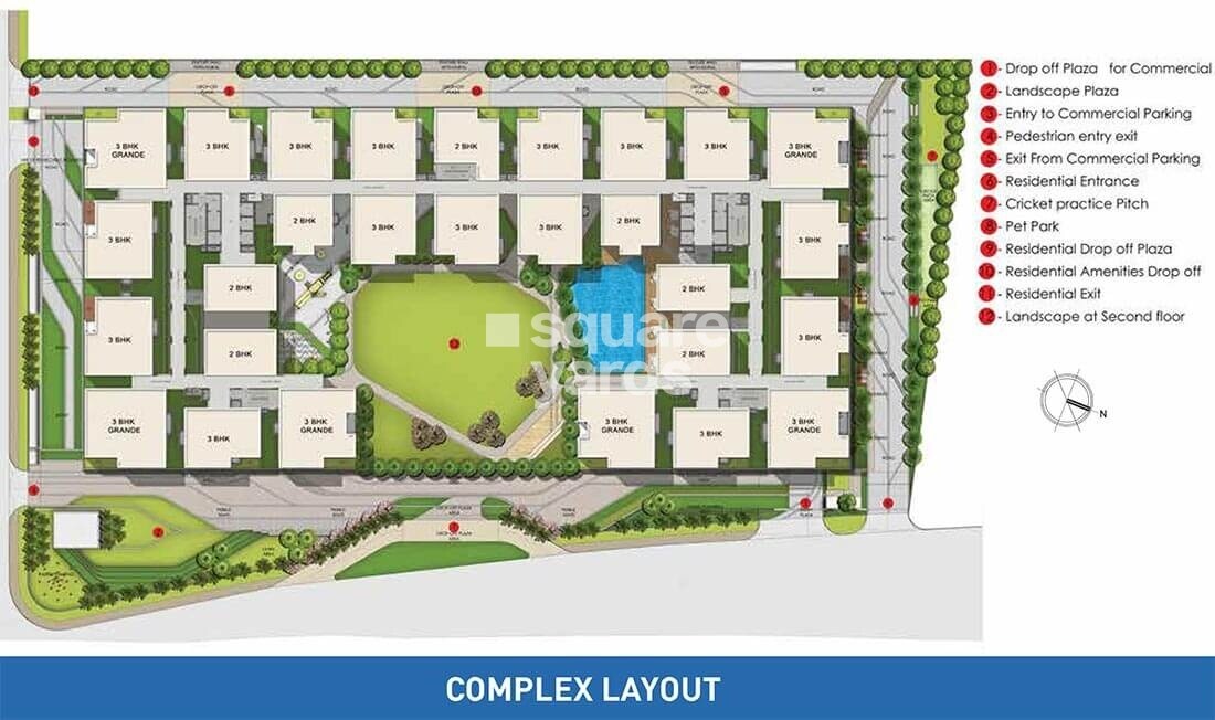 Kalpataru Avante Master Plan Image