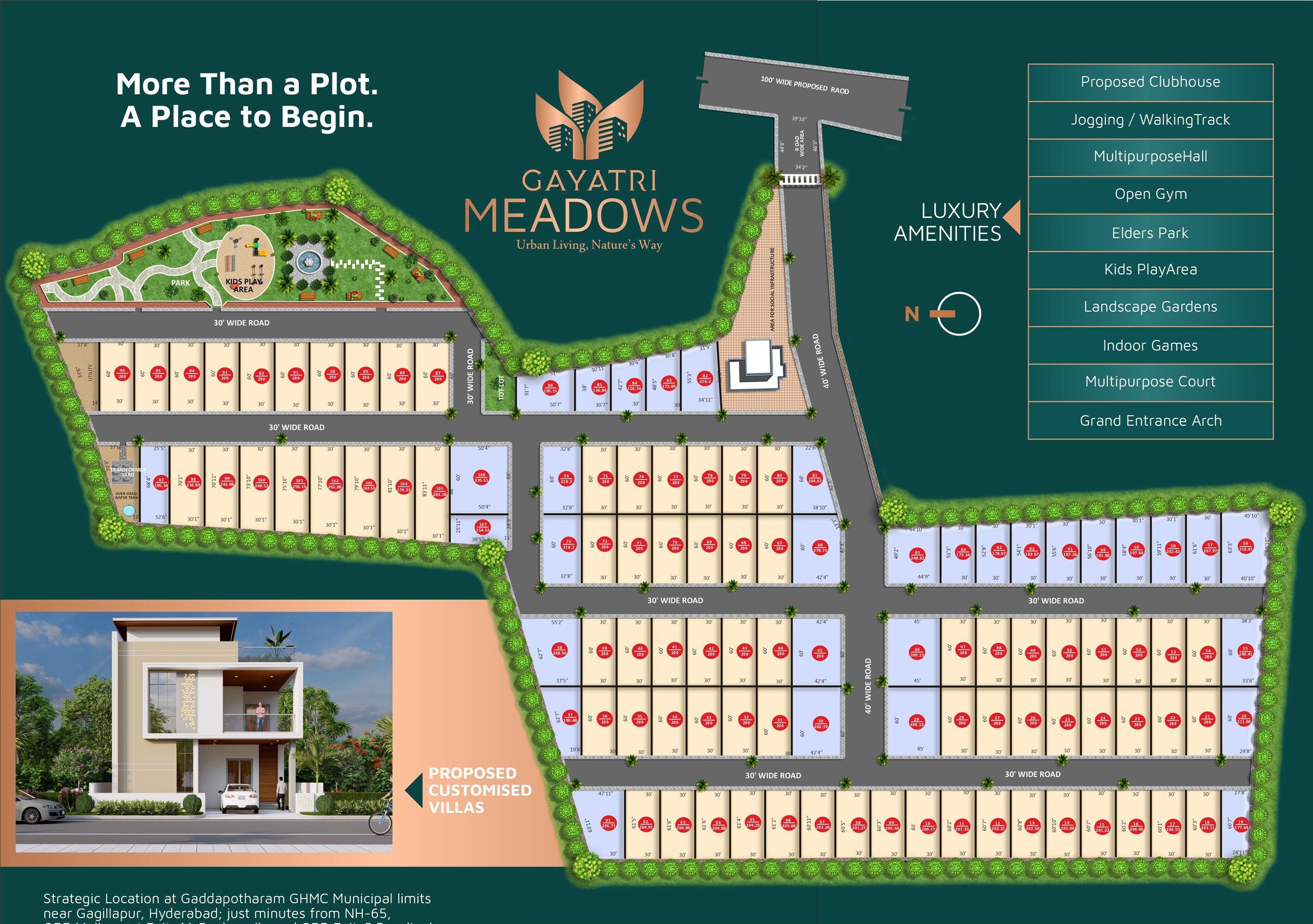 Kalyani Gayatri Meadows Master Plan 1