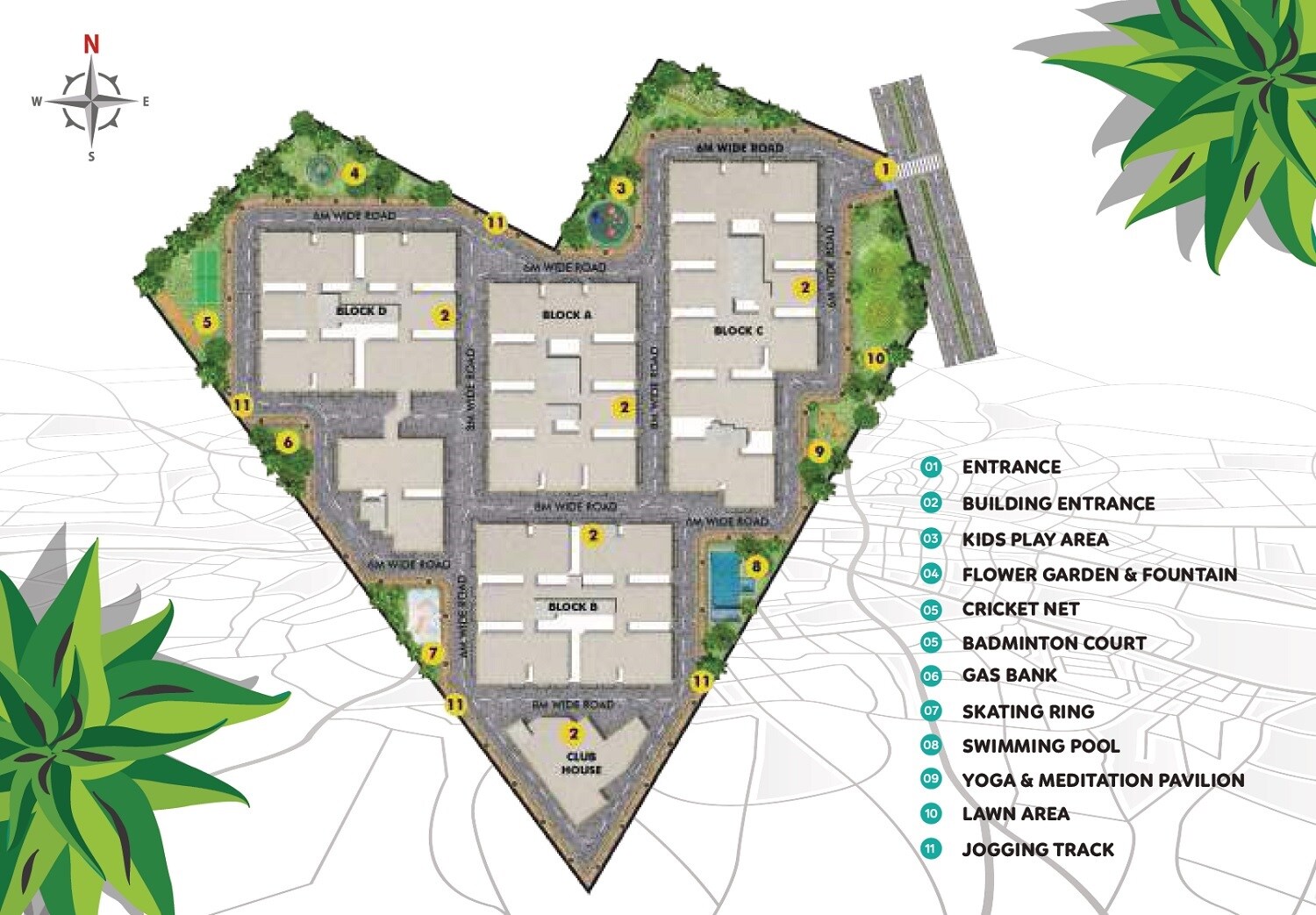 Kapil KT Residency Master Plan 1