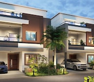 Karthikeya Rock Palms Villa View