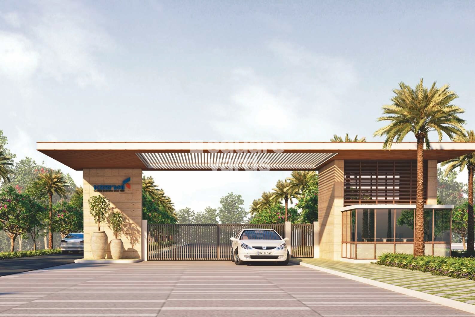 Keerthi Riverside Entrance View