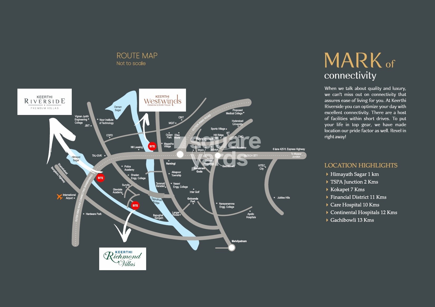 Keerthi Riverside Location Image