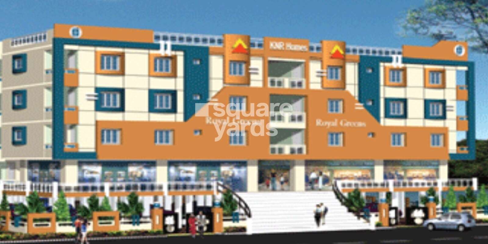 KNR Royal Green Venture residential project in Dulapally
