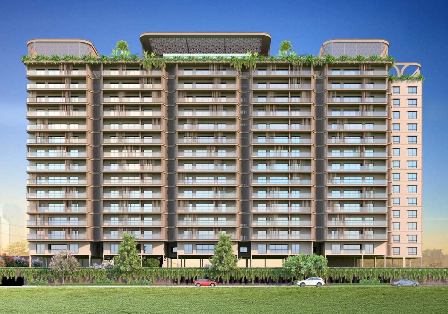 Koncept Ambience Azure Apartment Exteriors 2
