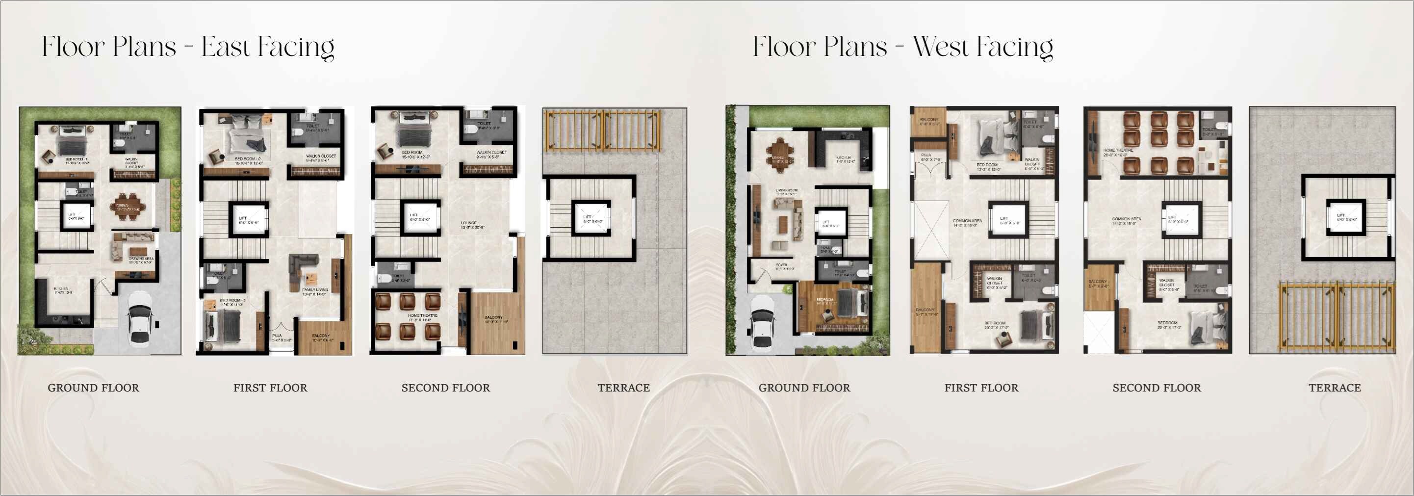 Kosalaa Plot Floor Plans