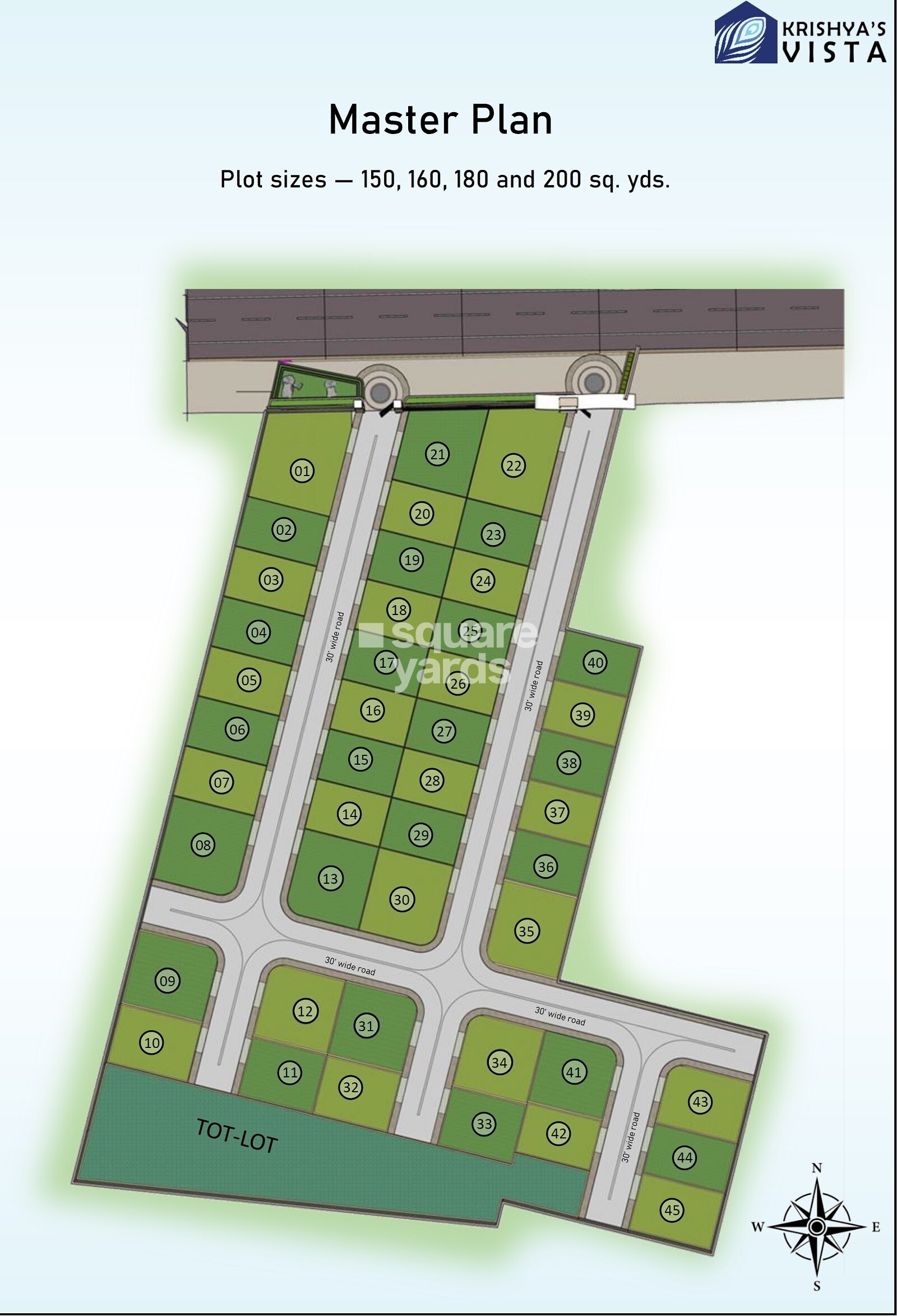 Krishya Vista Master Plan Image