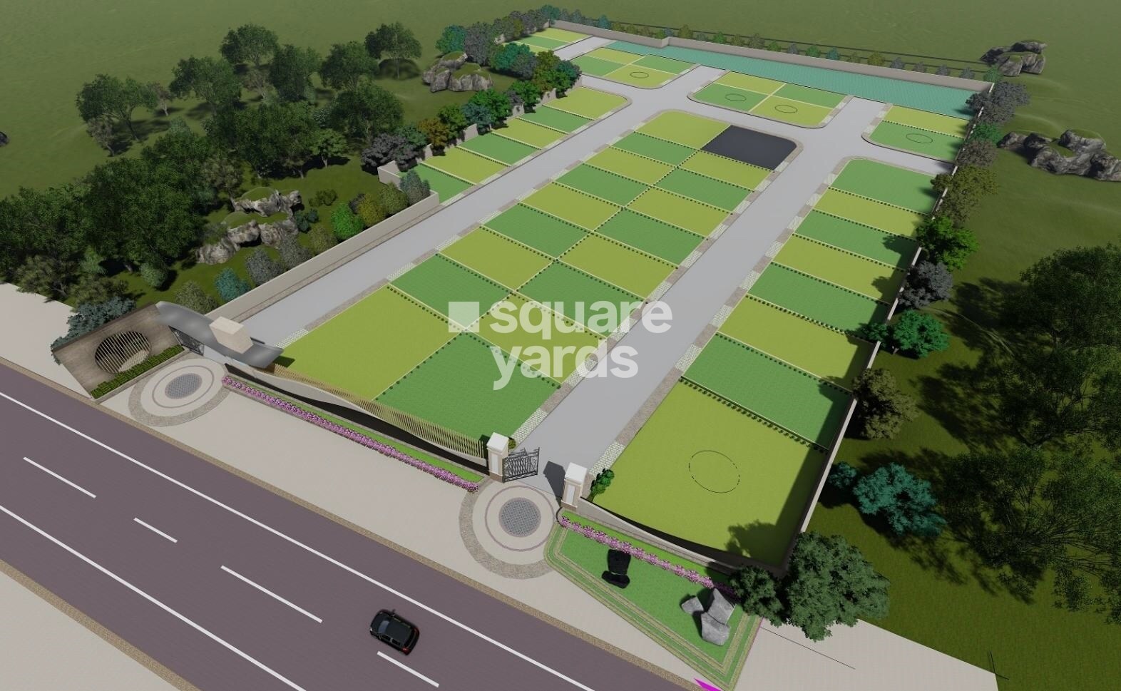 Krishya Vista Plot Images