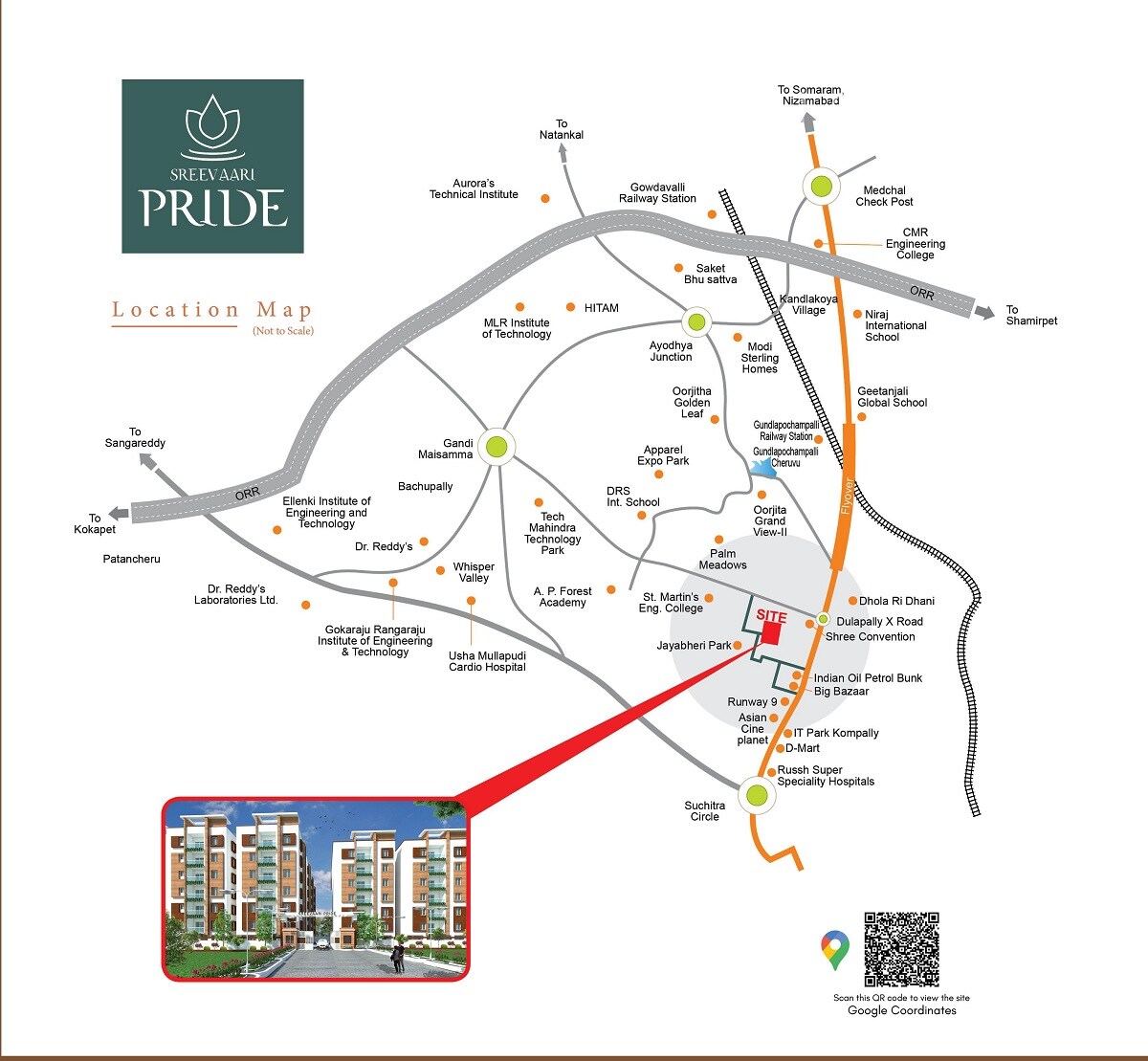 KSN Sreevaari Pride Location Image