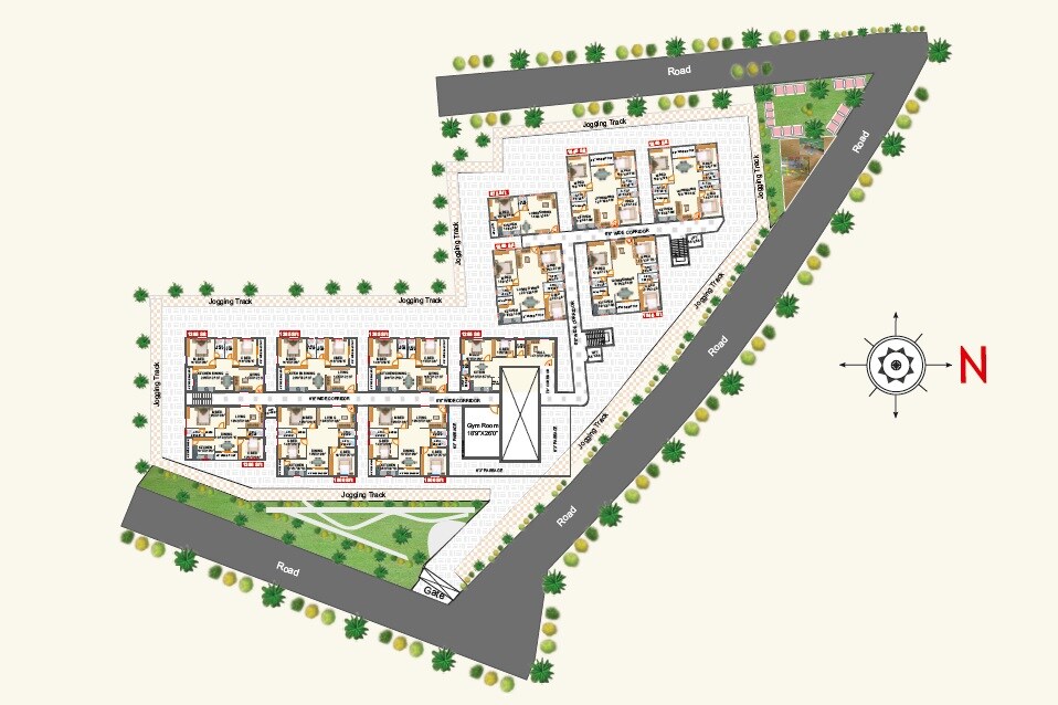 KSR Madhavaram Estate Master Plan 1