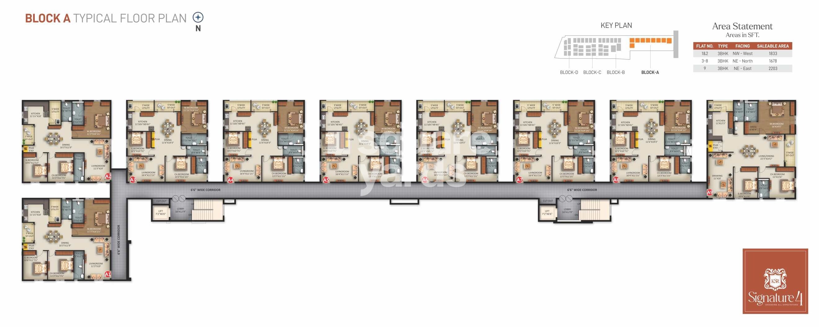 KSR Signature 4 Floor Plans 1