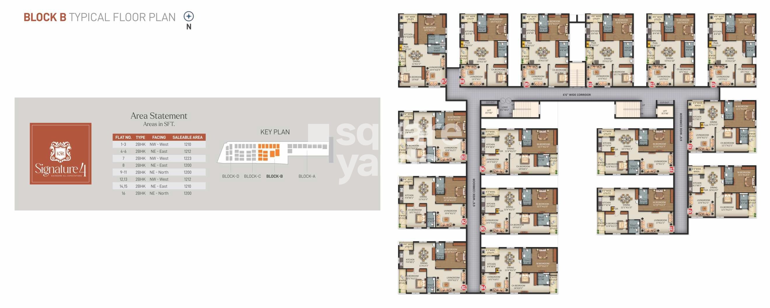 KSR Signature 4 Floor Plans 2