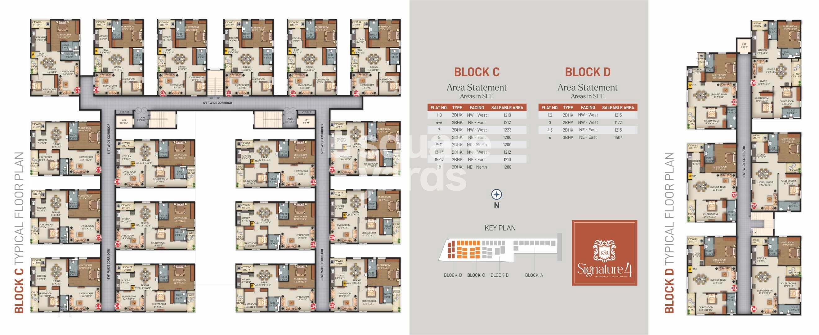 KSR Signature 4 Floor Plans 3