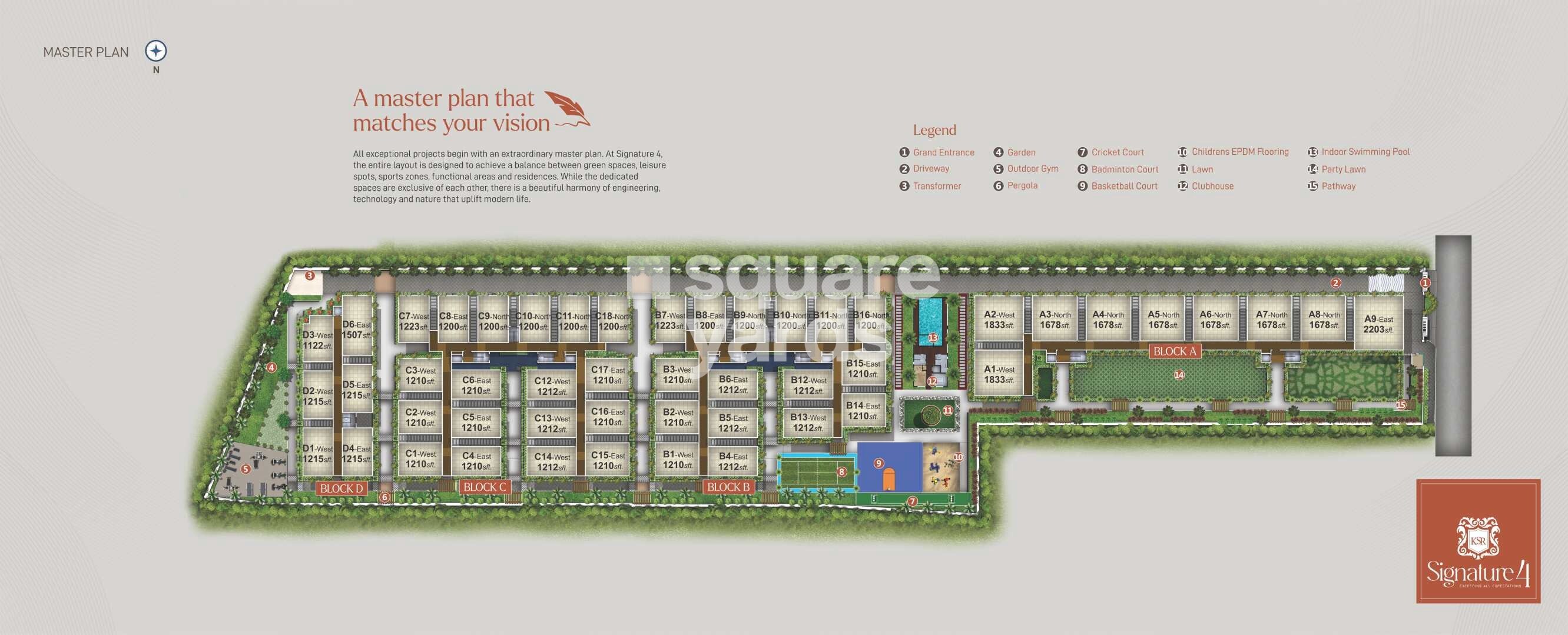 KSR Signature 4 Master Plan Image