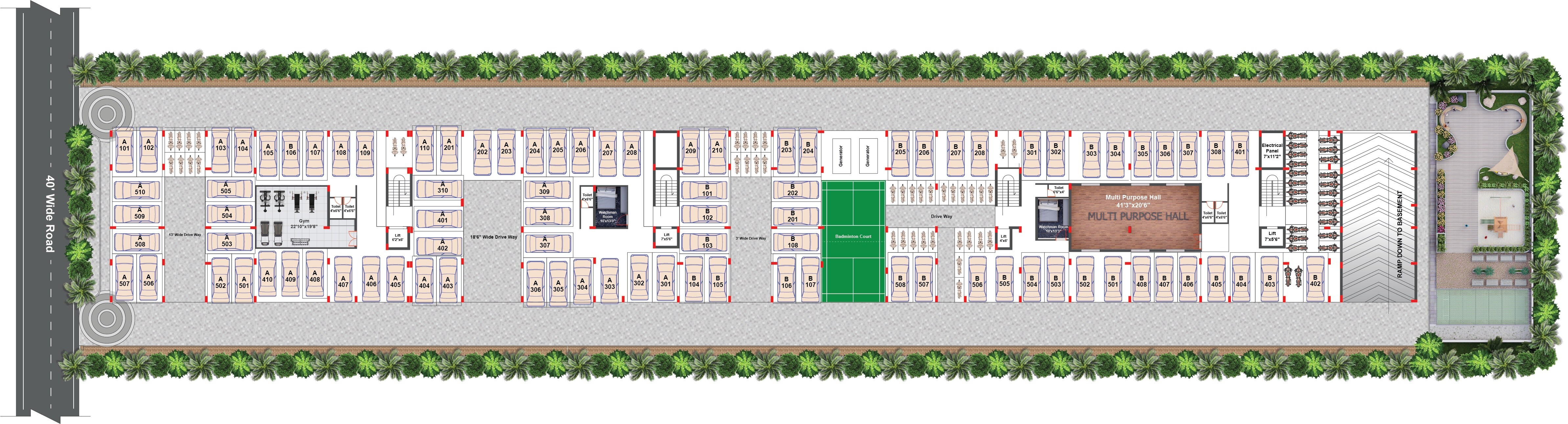 KVSS Tulasi Vanam Floor Plans