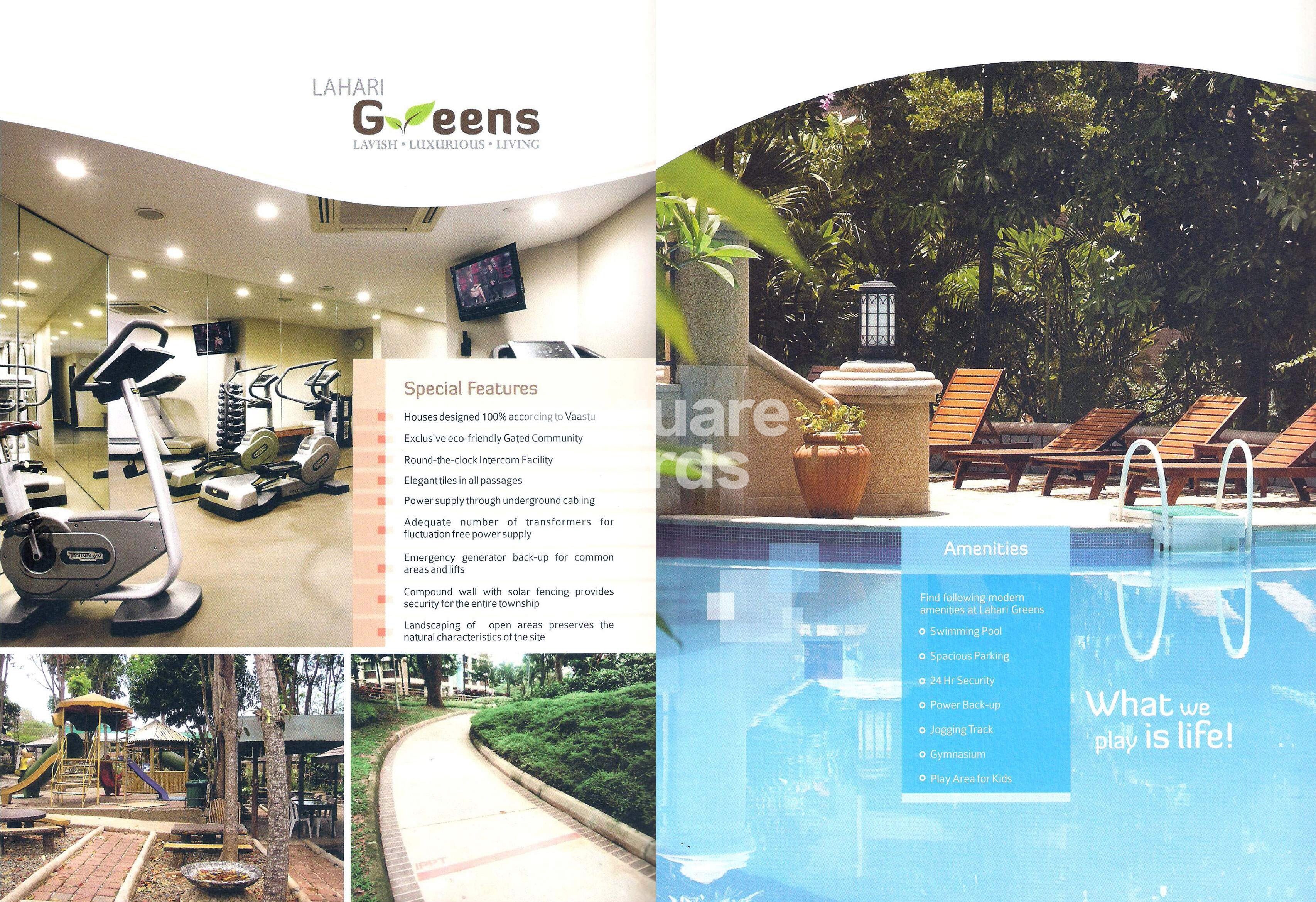 Lahari Greens Amenities-Features