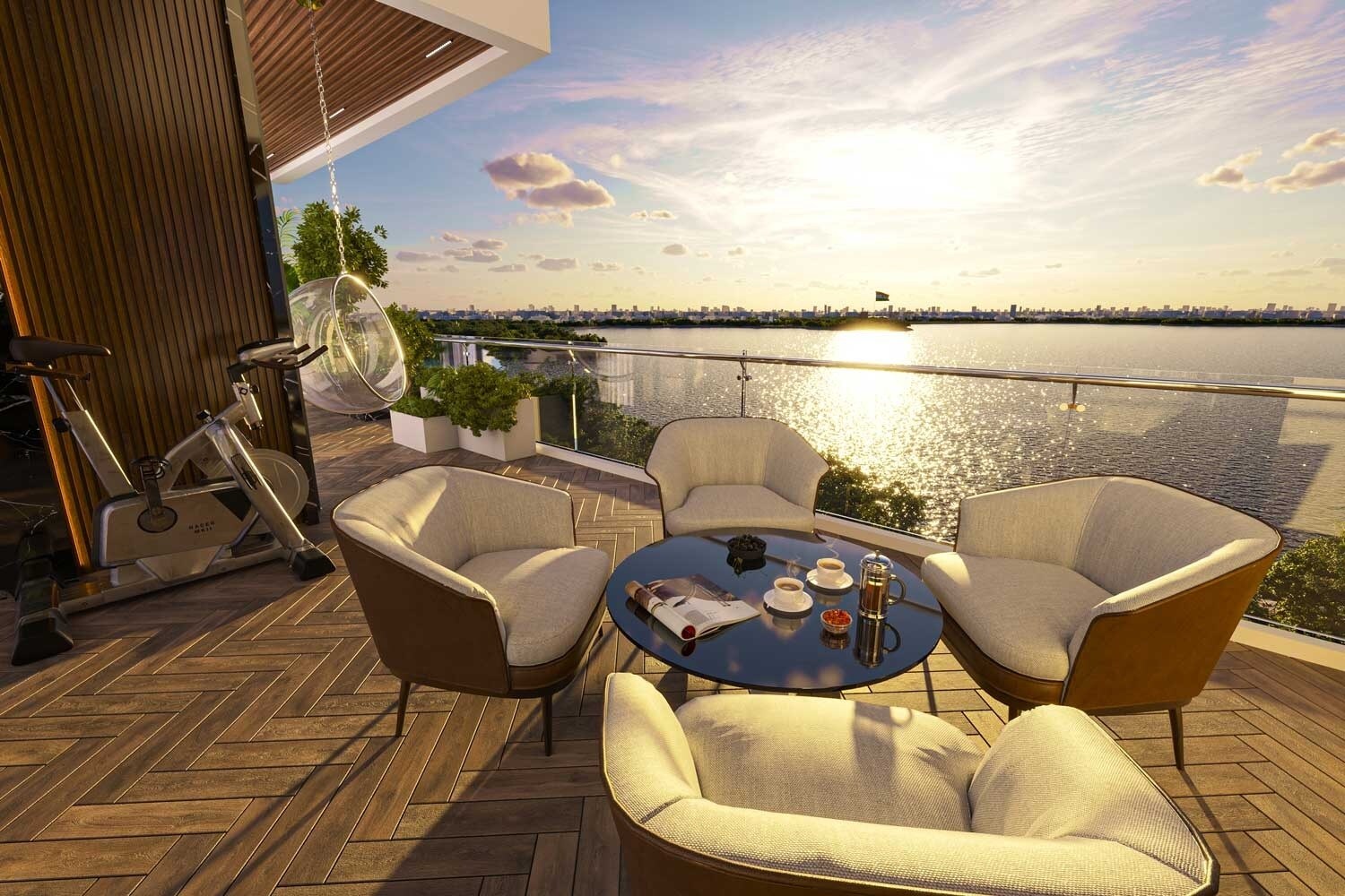 Lakefront Sanali Lakeview Terraces