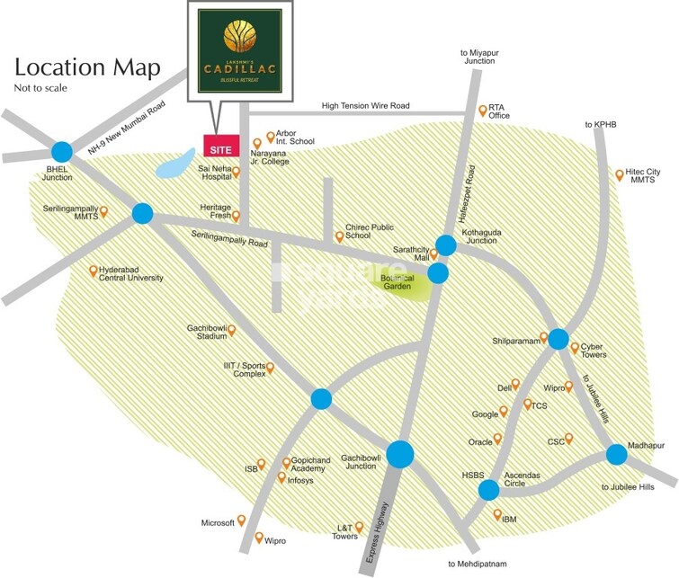 Lakshmi Cadillac Location Image