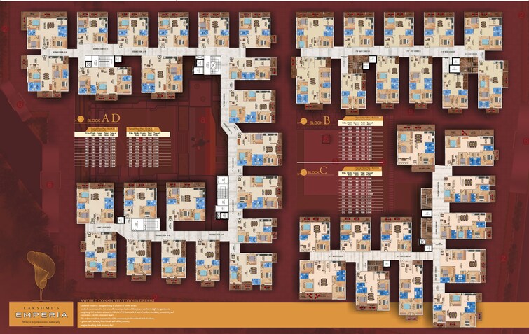 Lakshmis Emperia Floor Plans