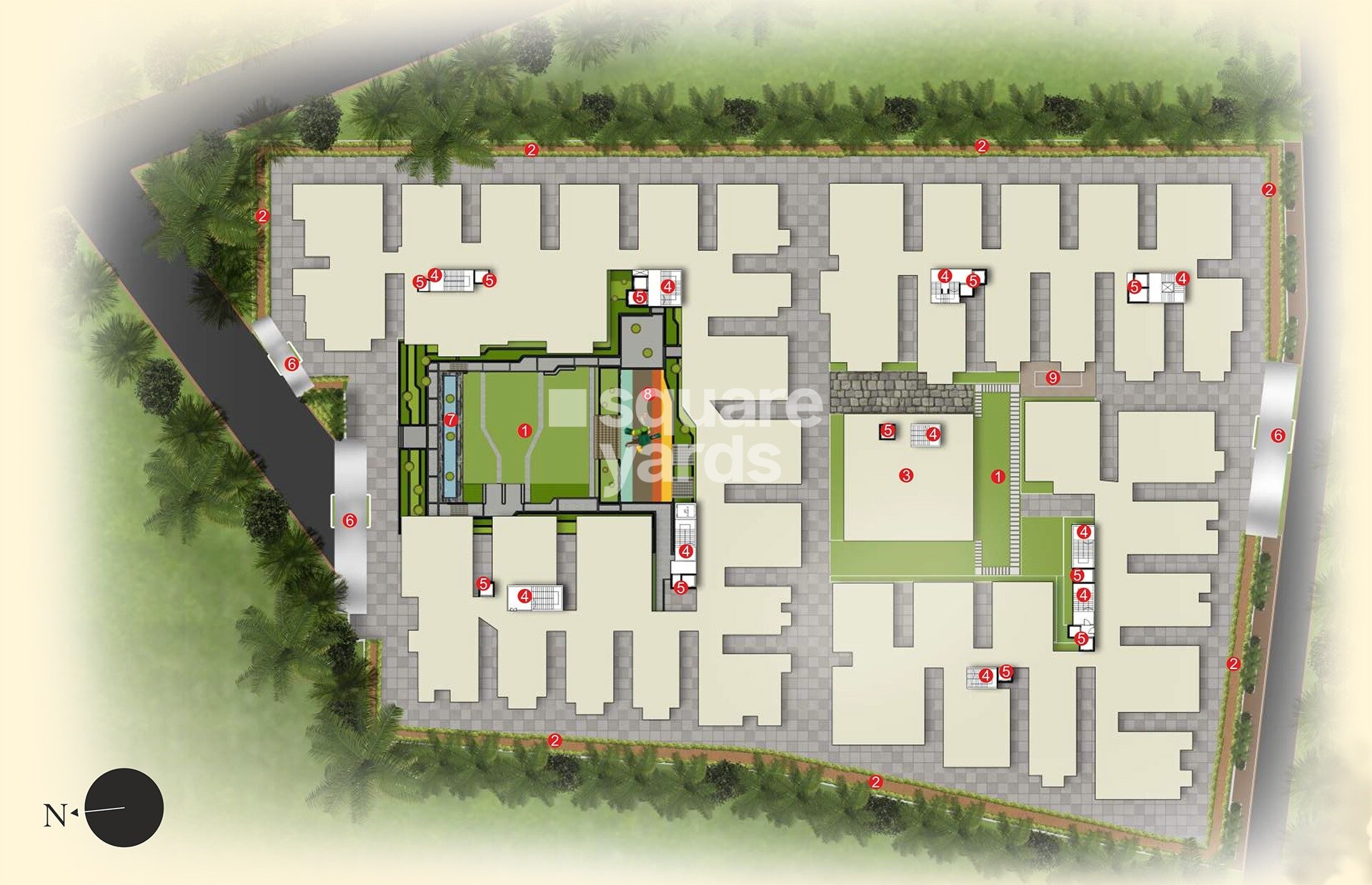 Lakshmis Emperia Master Plan 1