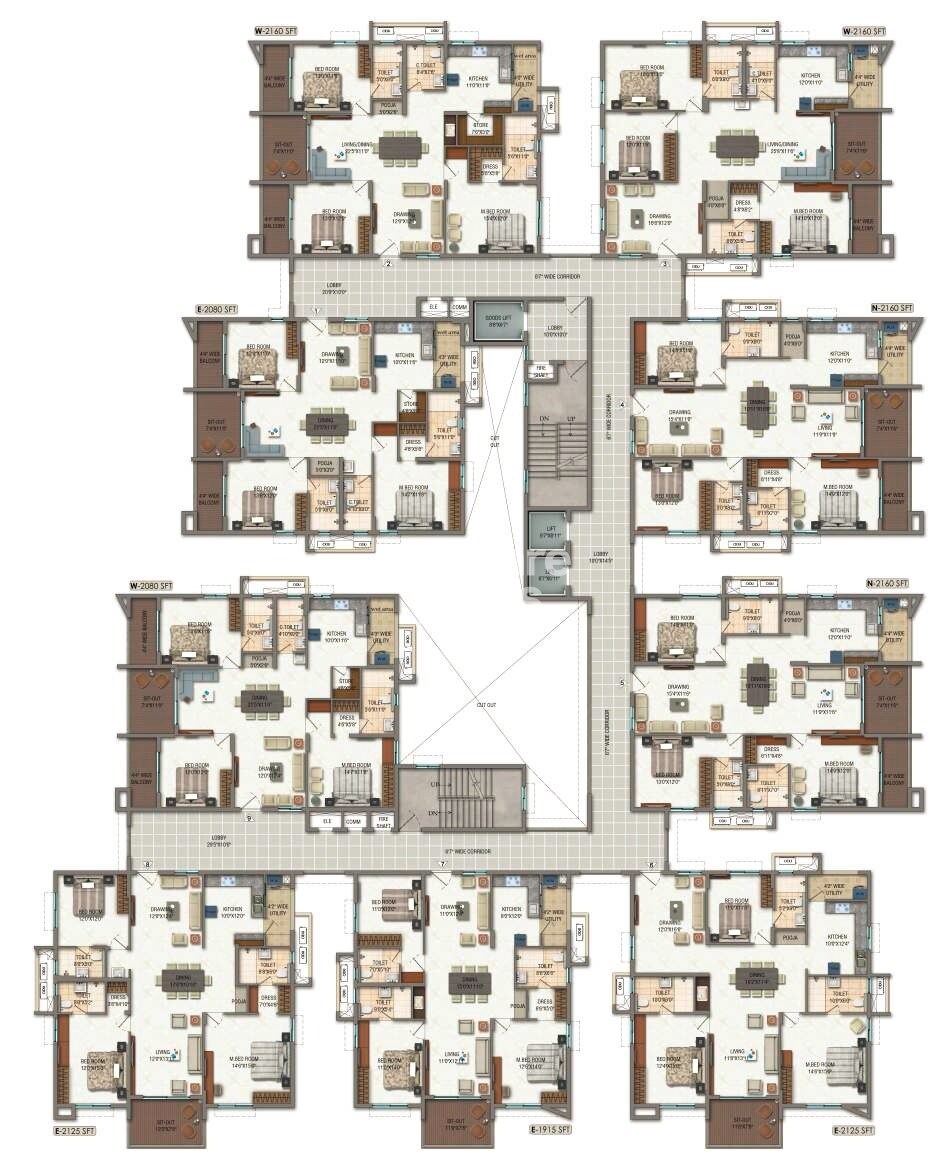 Lansum Eden Gardens Floor Plans 2