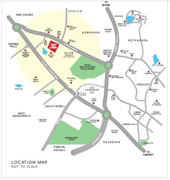 Lansum Eden Gardens Location Image