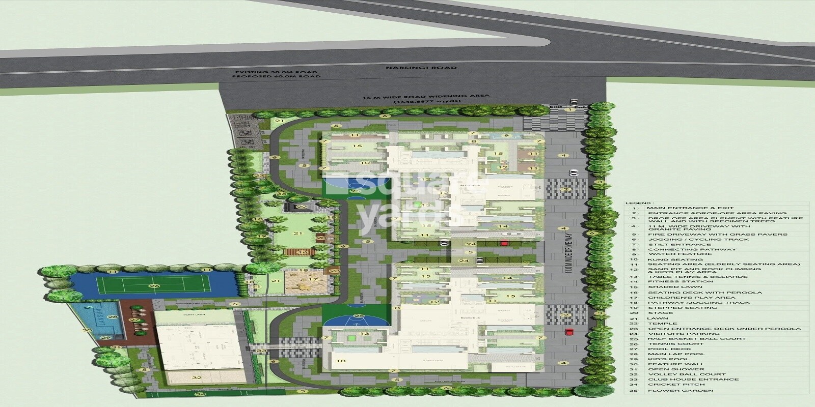 Lansum El Dorado Master Plan Image