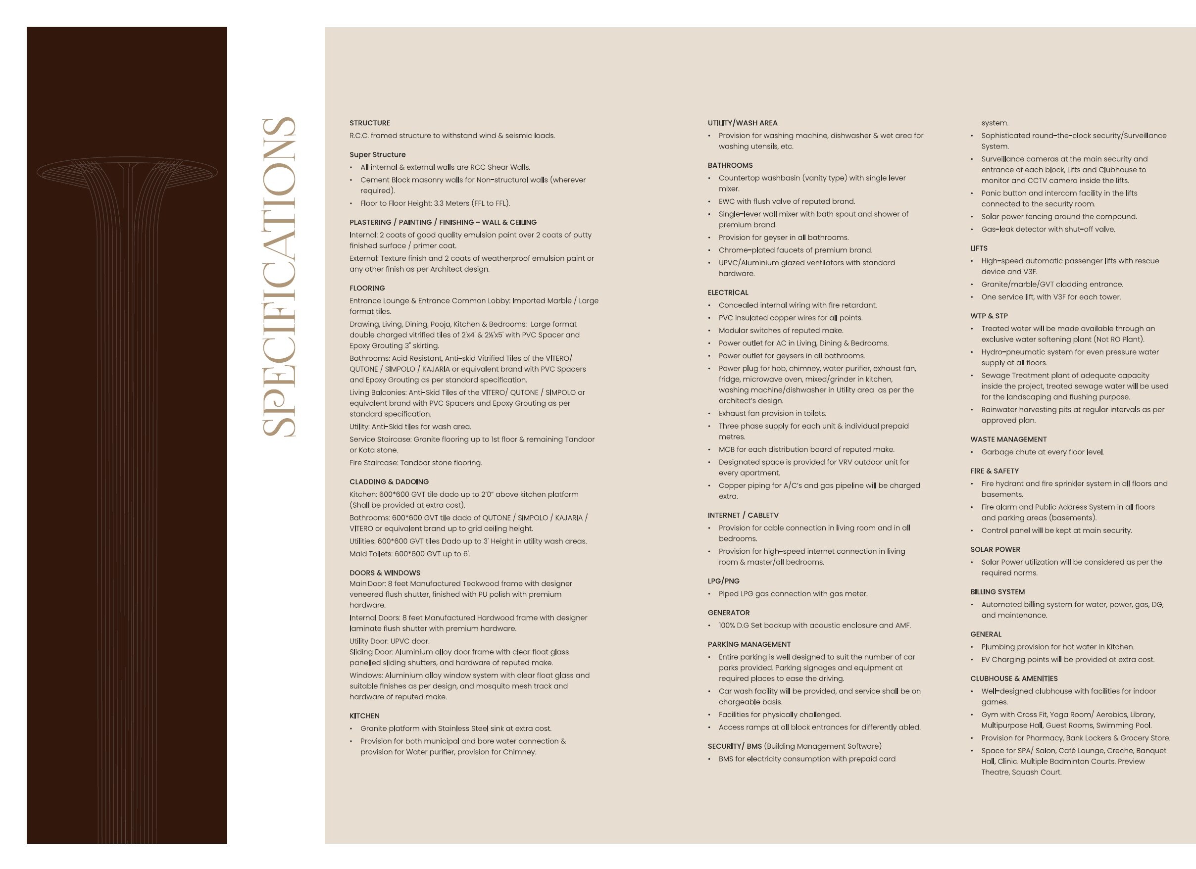 Lansum EL Palacio Specification