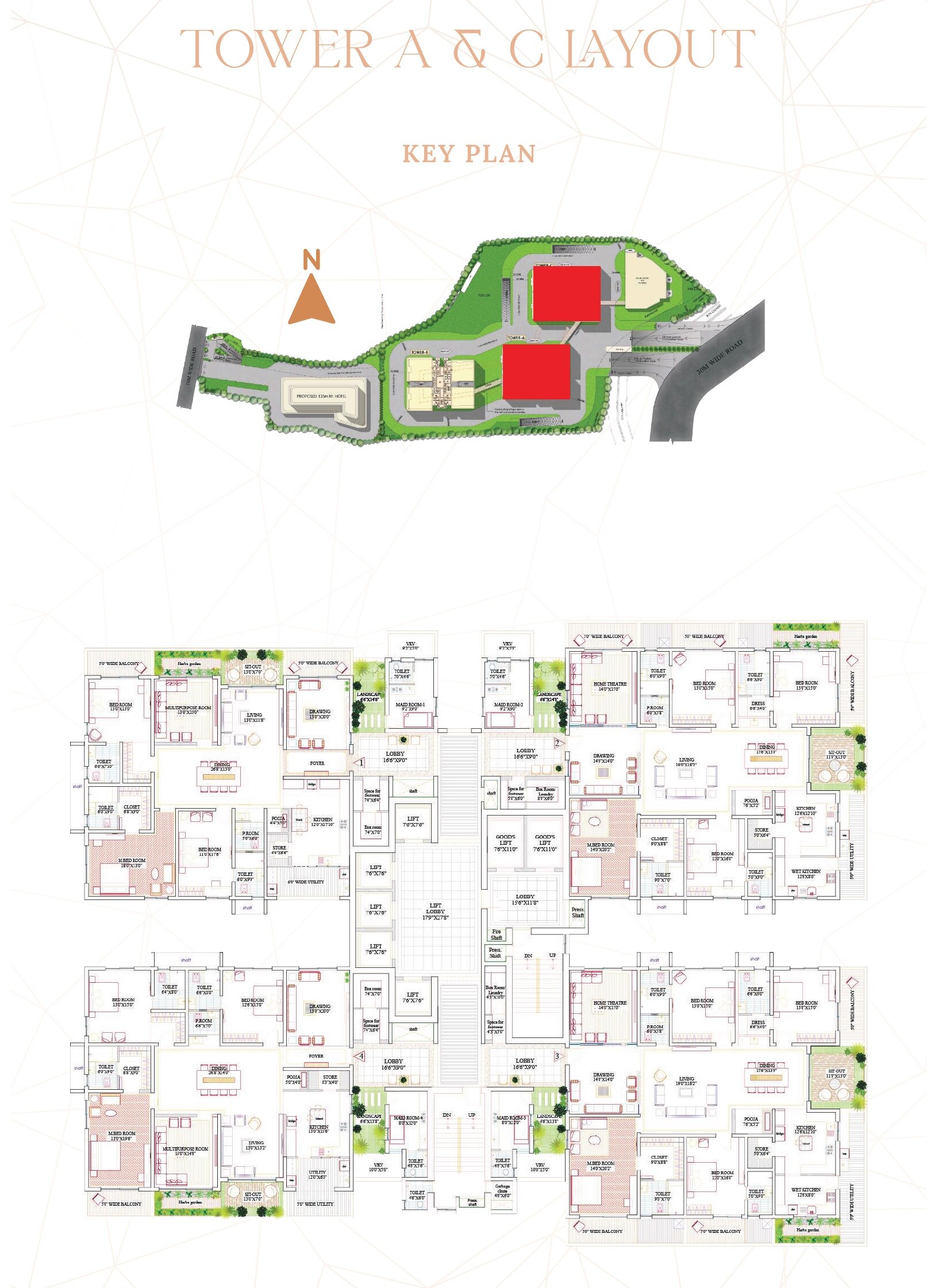 Lansum Encanto Floor Plans 1