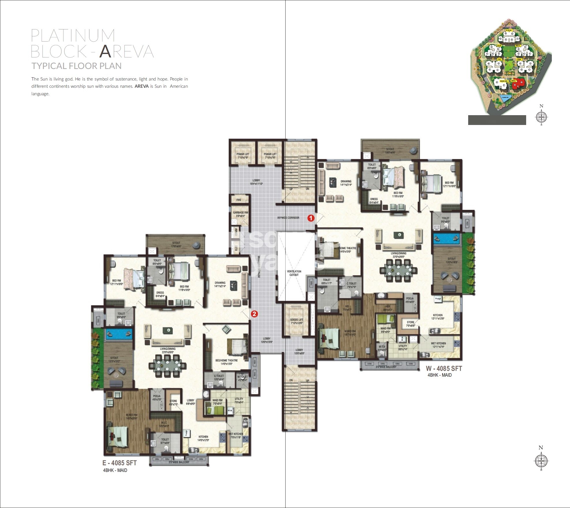 Lansum Etania Floor Plans 1