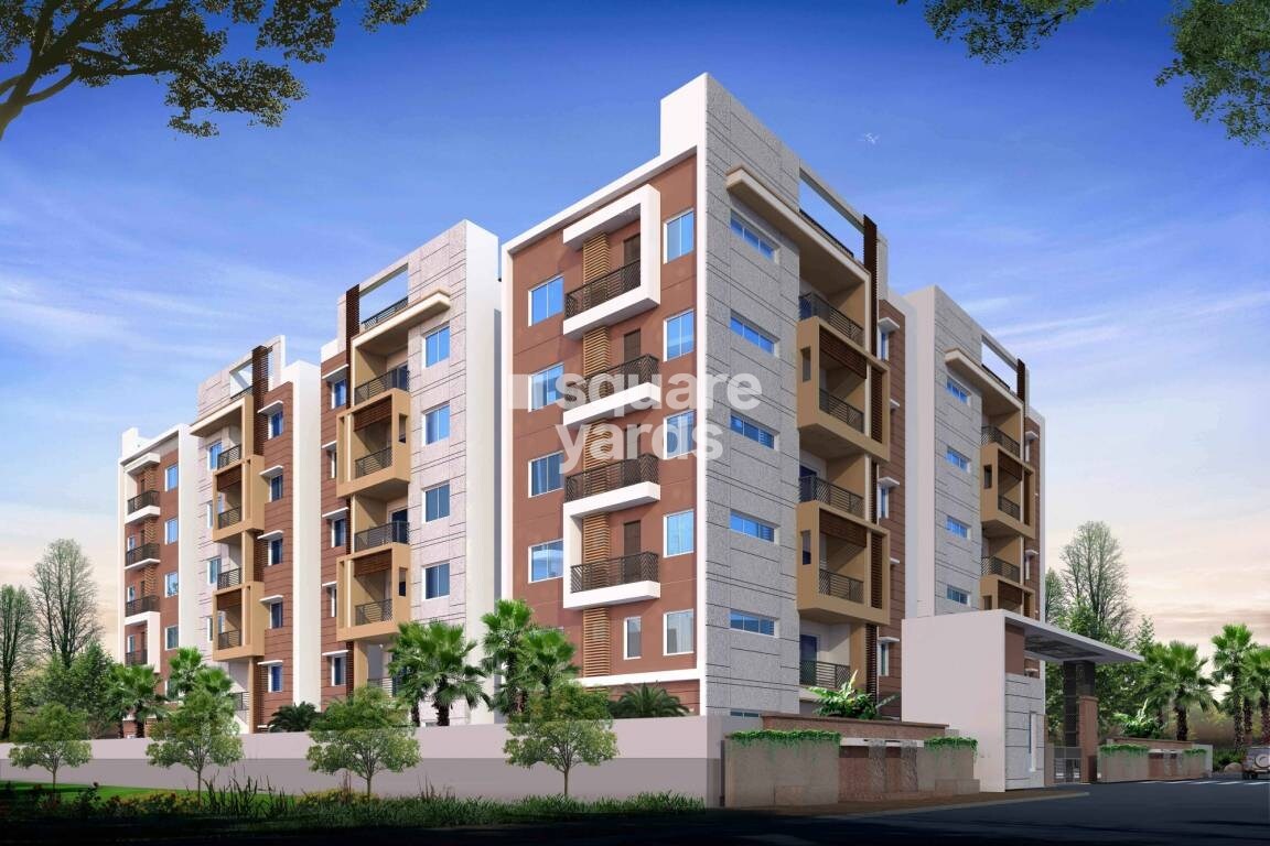 Lansum Madhava Towers Entrance View