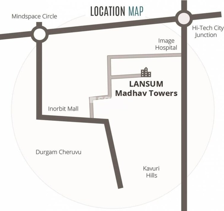 Lansum Madhava Towers Location Image