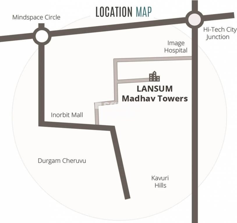 Lansum Madhava Towers Location Image