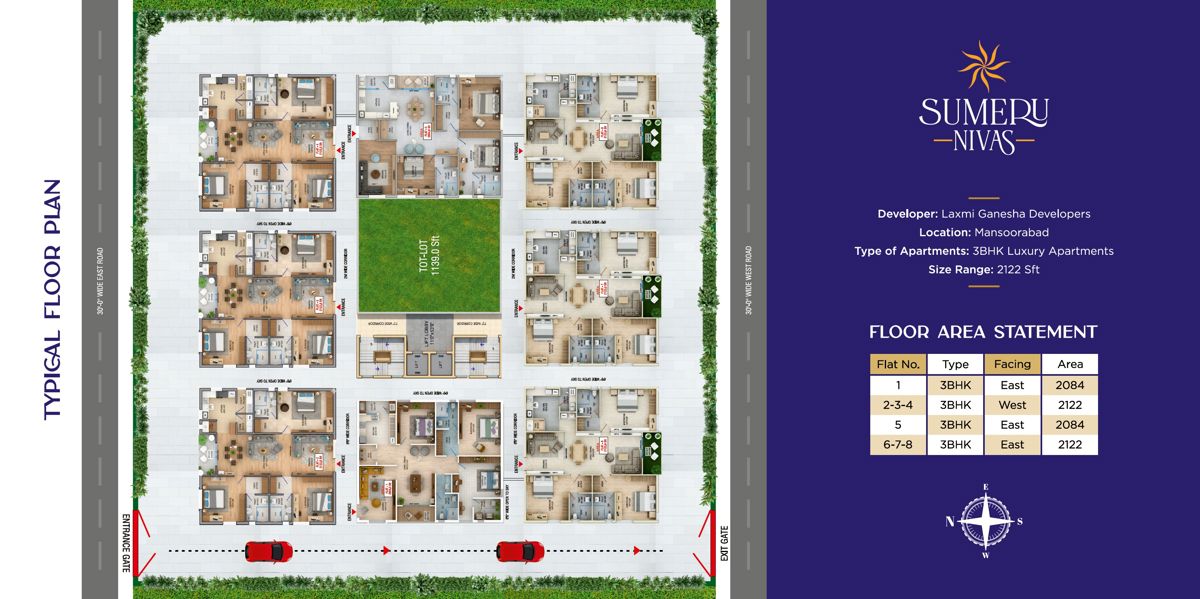 Laxmi Sumeru Nivas Floor Plans