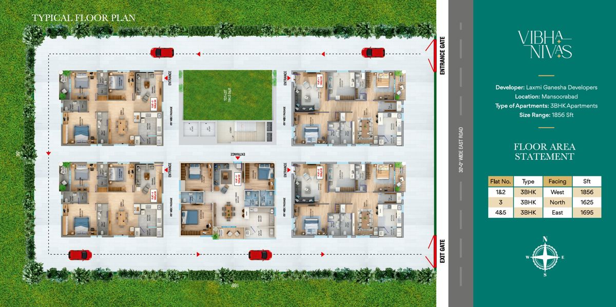 Laxmi Vibha Nivas Floor Plans