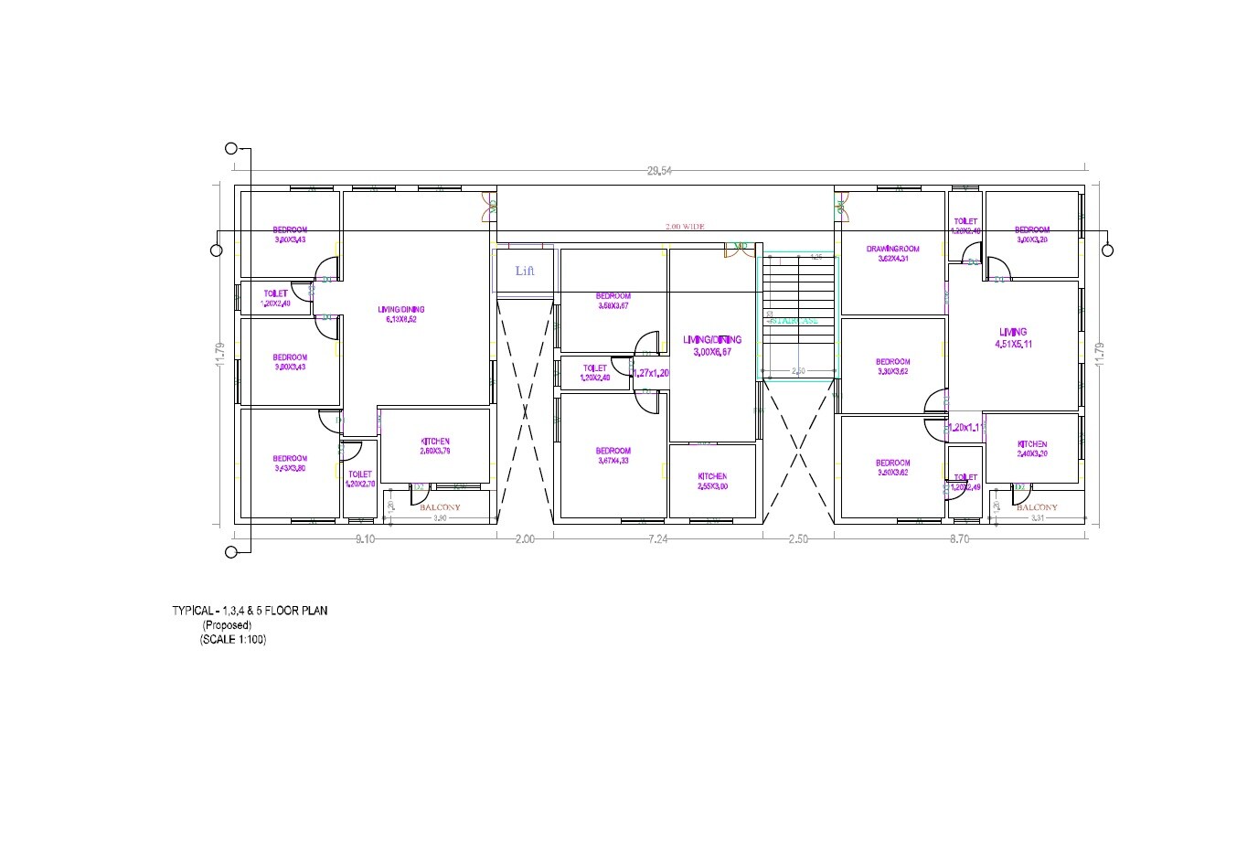 Leela Arcade Floor Plans