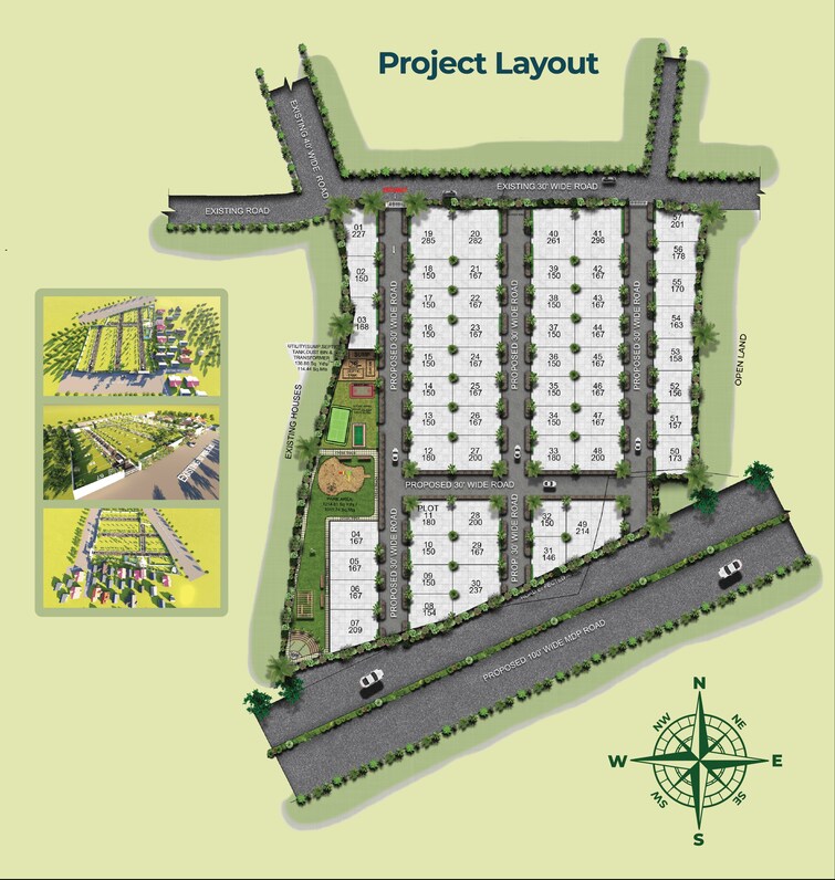 Lighthouse Swasthika Master Plan Image