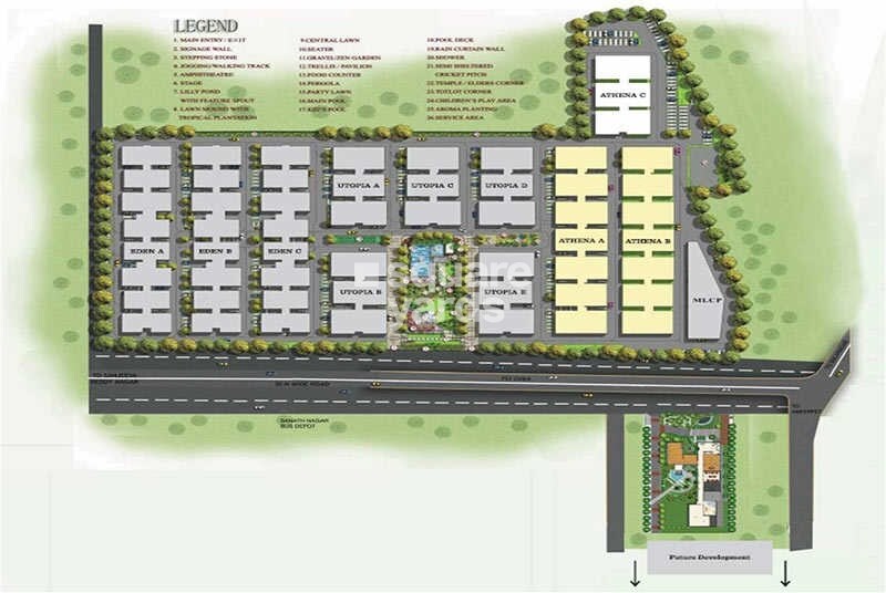 Lodha Athena Master Plan 1