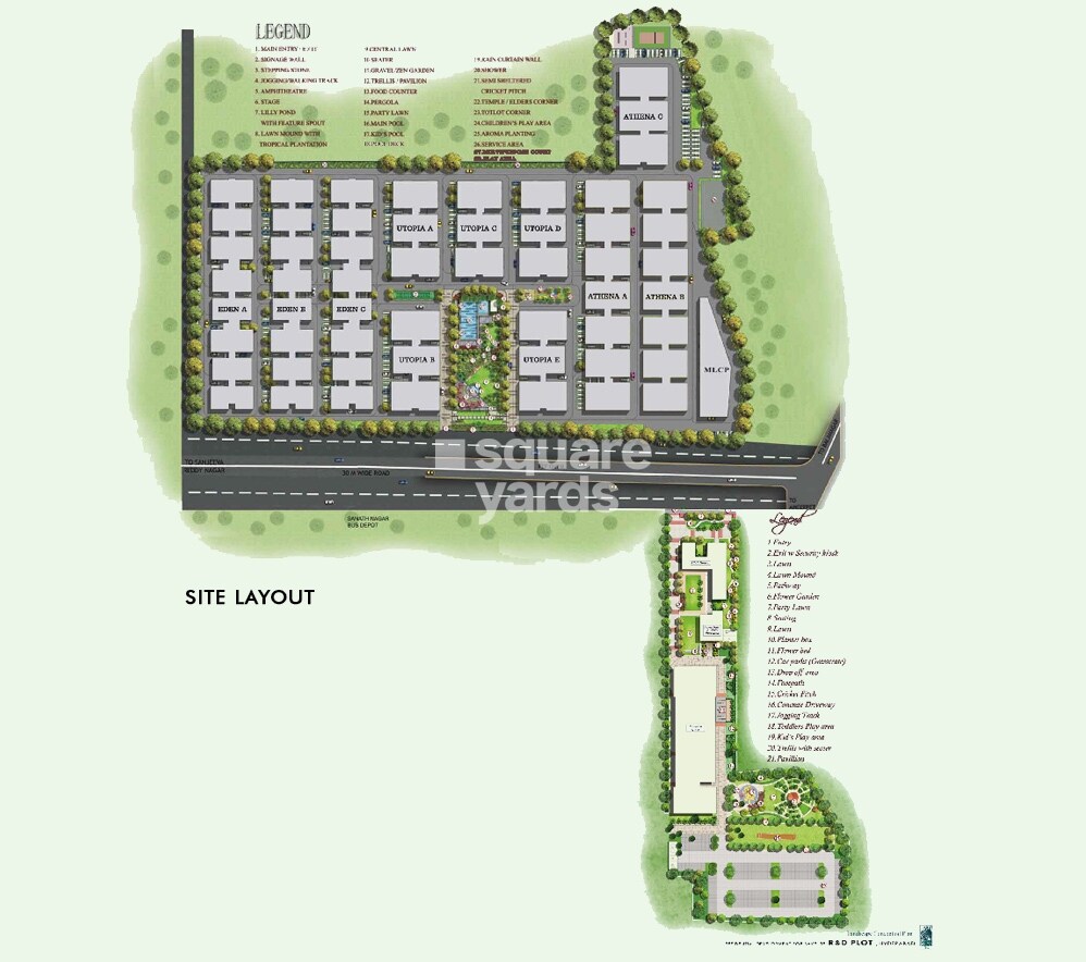 Lodha Casa Paradiso Hyderabad Master Plan 1