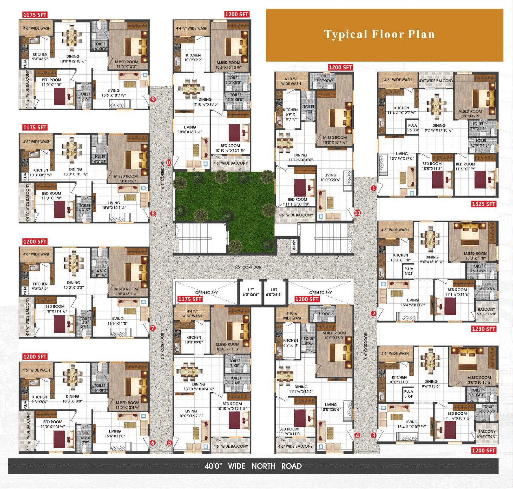 Lotus Srinivasam Floor Plans