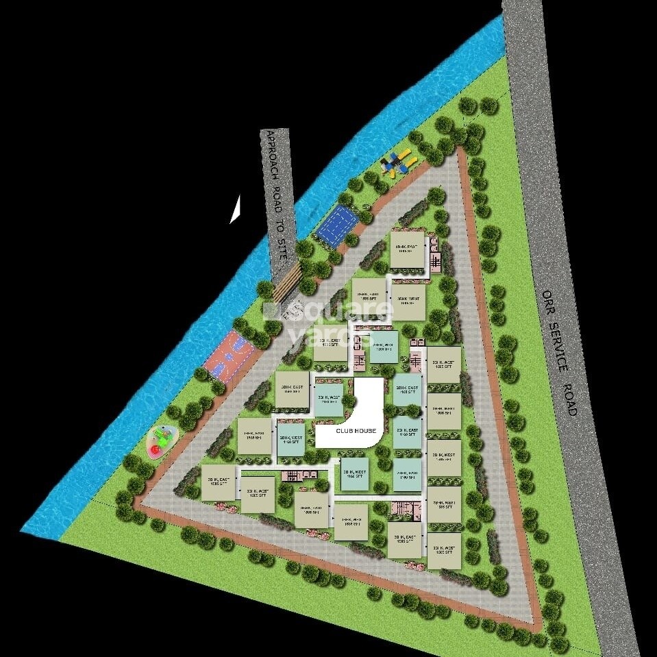 Luxury Gated Community Master Plan 1